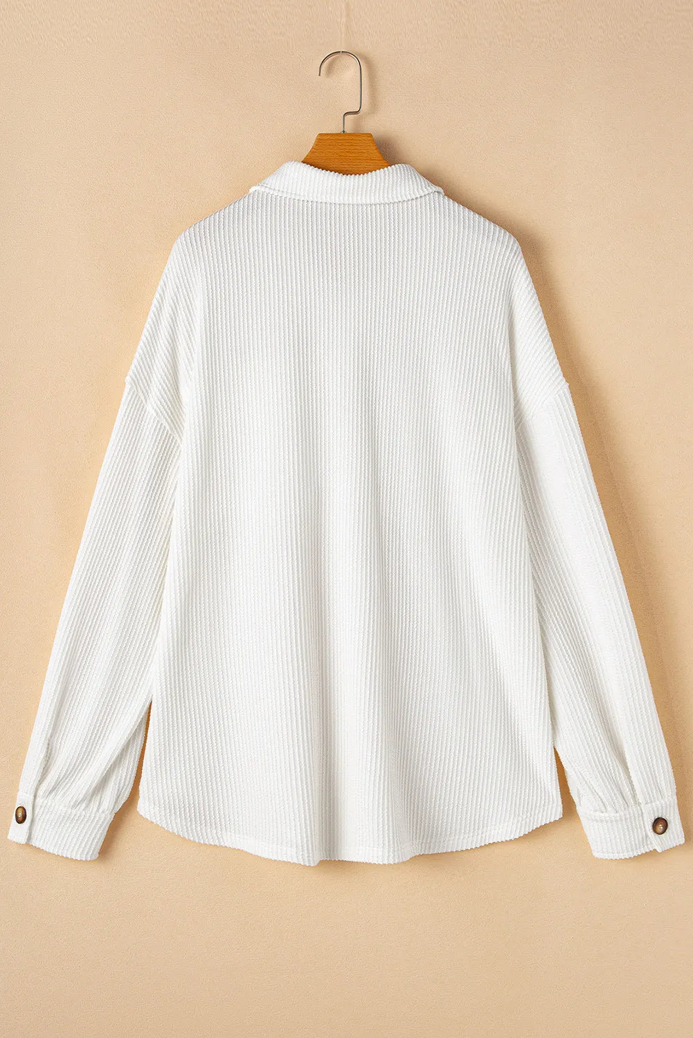 Gabriela | Oversized long sleeve button down jacket