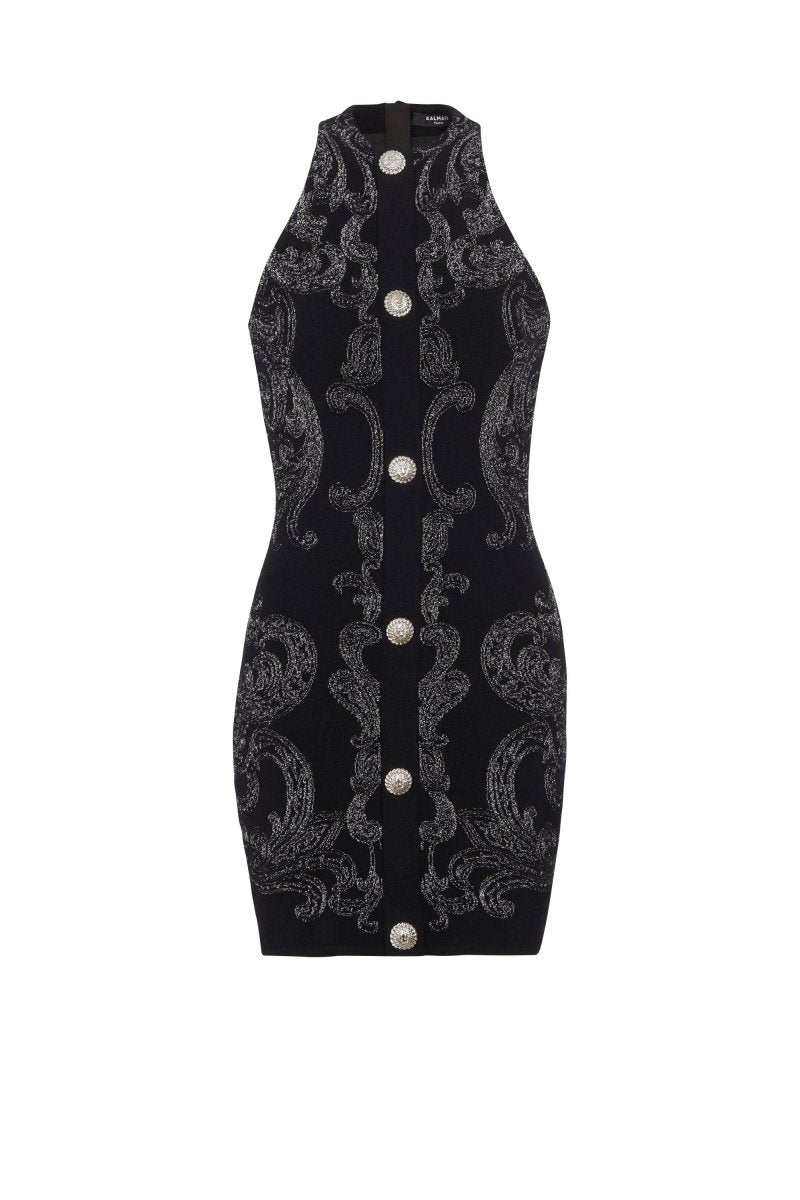 Zaida® | Mini Knit Dress With Paisley Print