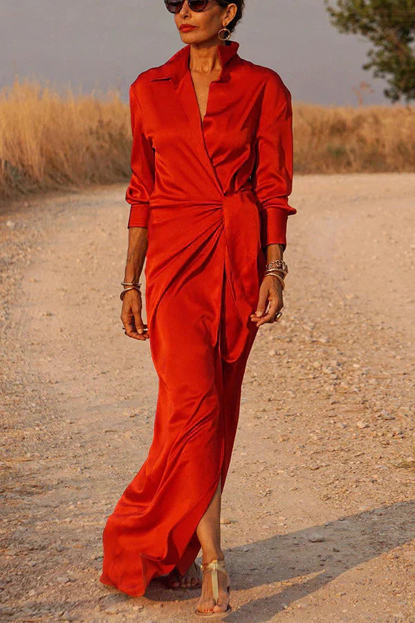 Georgina® | Long Satinshirt