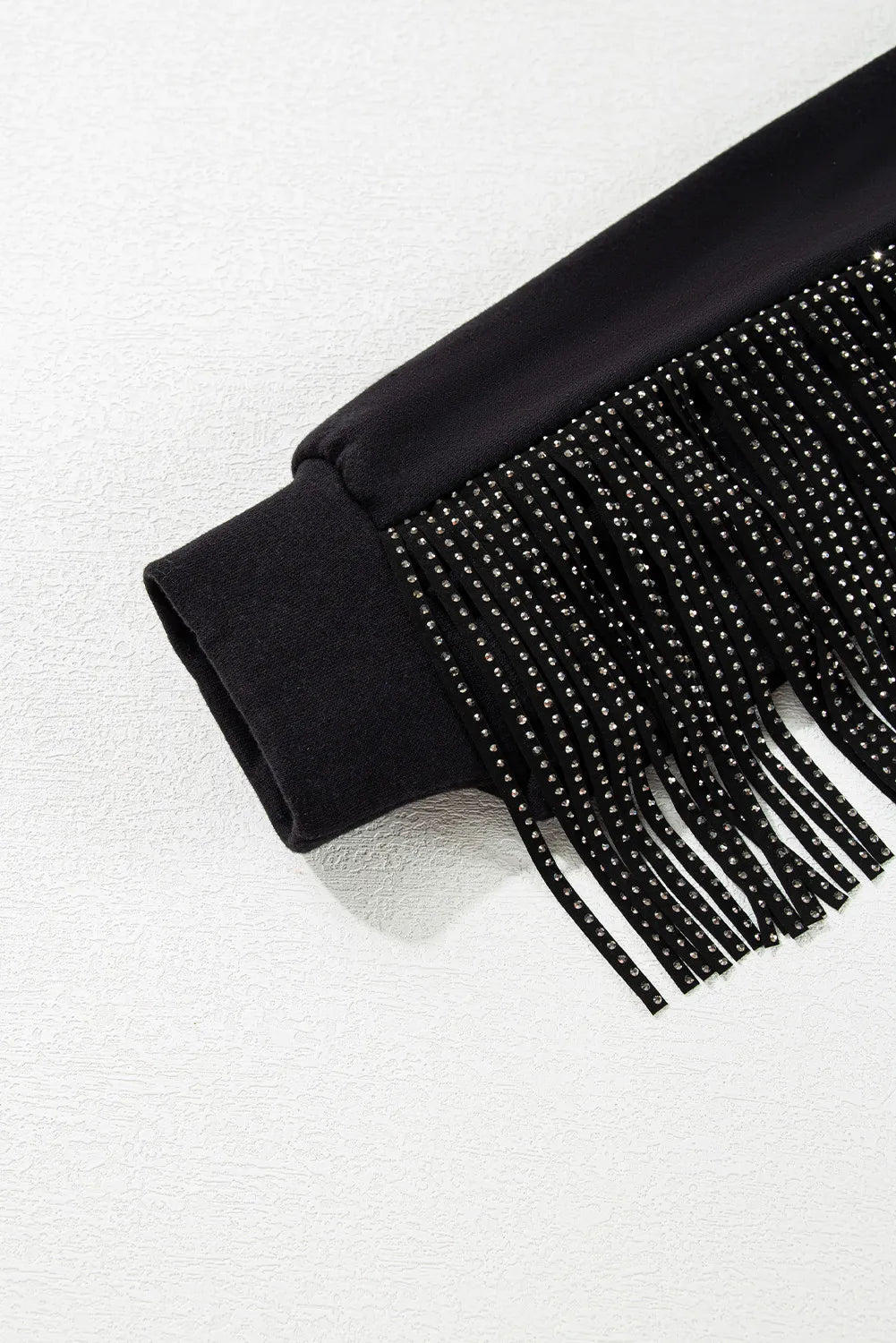 Marion | Long-sleeved sweatshirt with fringes