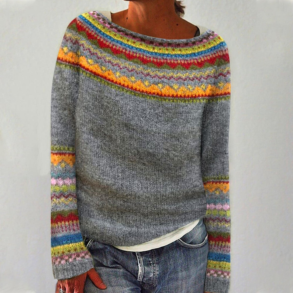 Emilia® | Pull retro d'automne