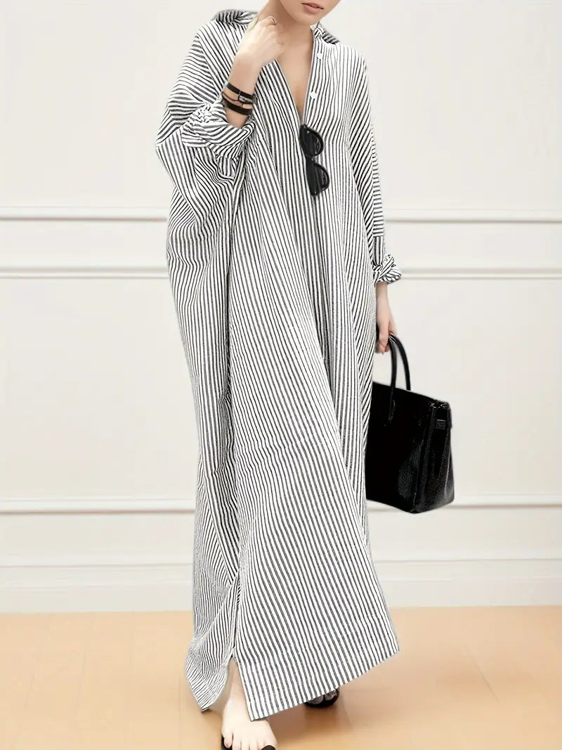 Gisela® | Striped maxi dress for women