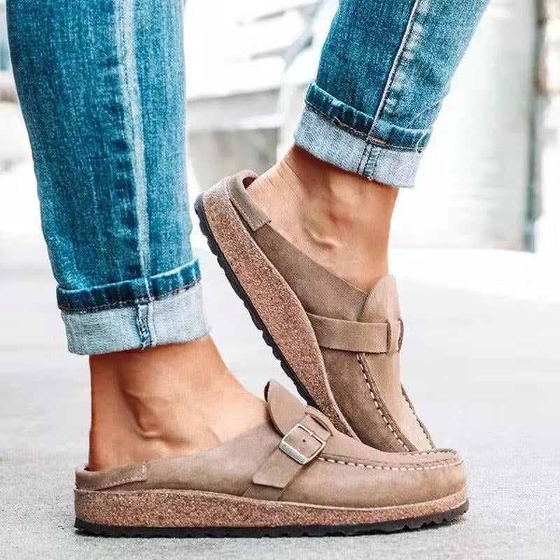 June | Orthopedic Buckle Mules