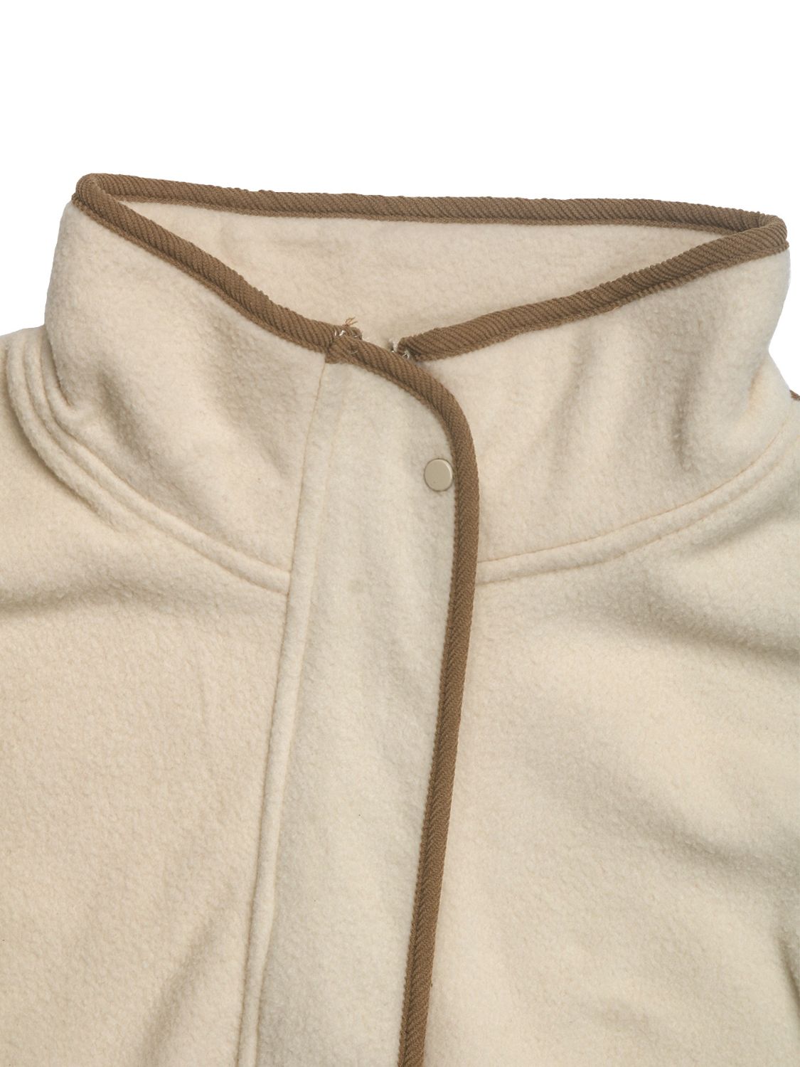 Paula | Perfee jacket in polar fleece with zip fastening and dropped shoulders