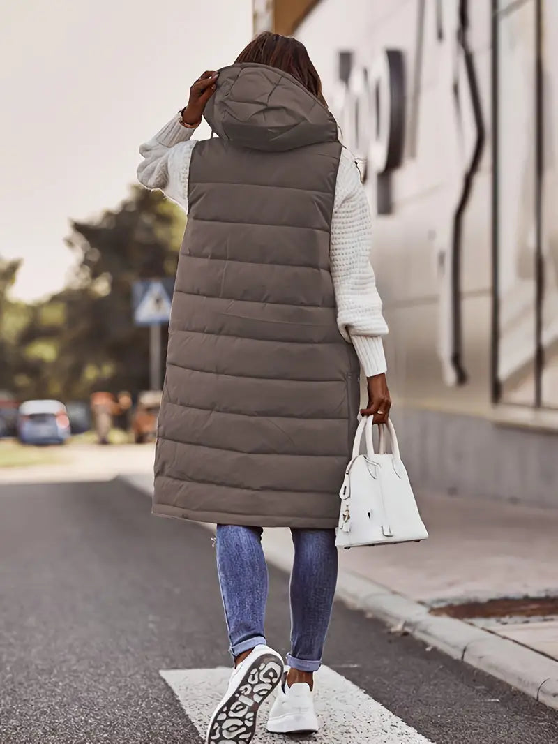Malena | Warm and comfortable long body warmer