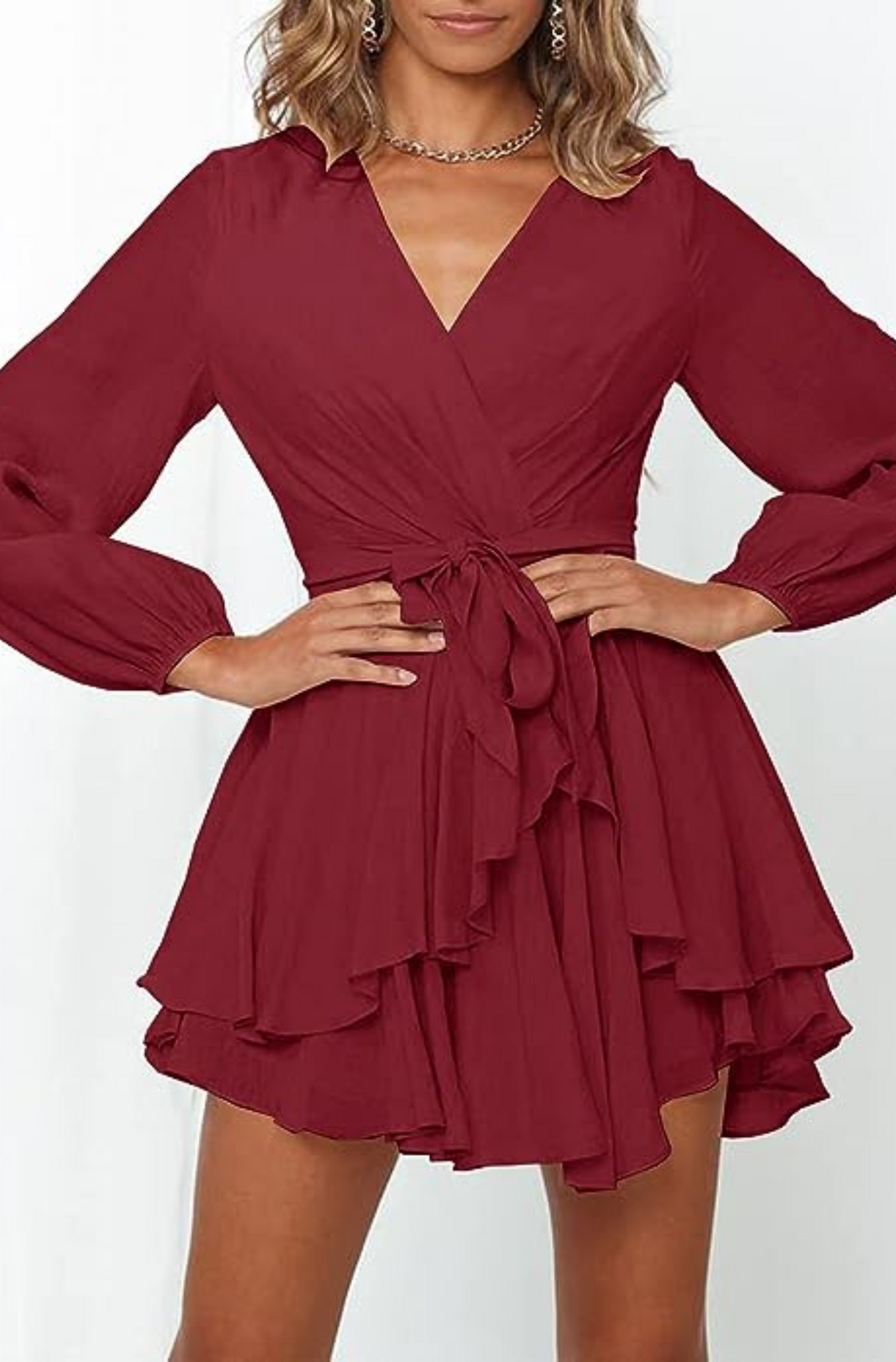 Johana® | Summer Wrap Mini Dress