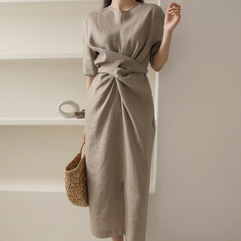 Helena® | Lange Wrap Dress Midi