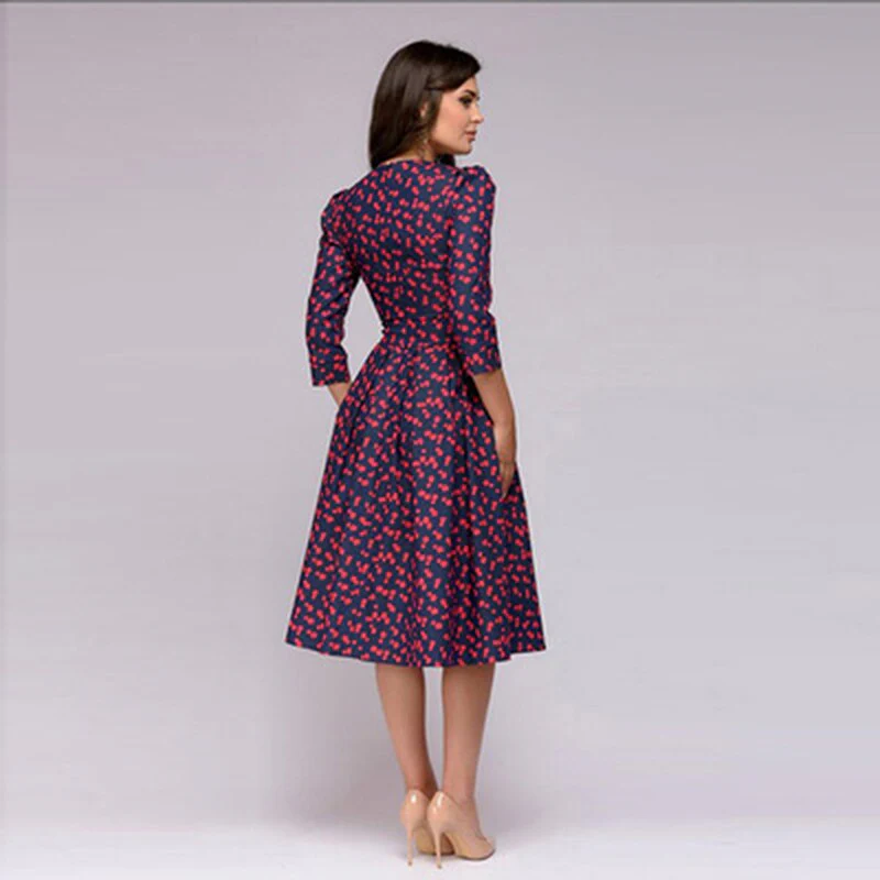 Karen® | Vintage Party Dress Midi