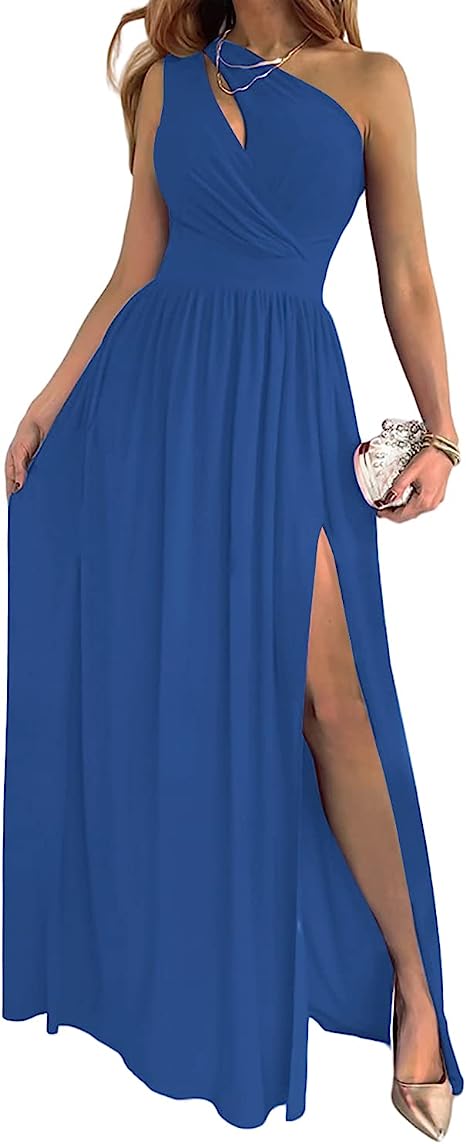 Romina® | Minimalist High Split Cutout Sleeveless Elegant Dress