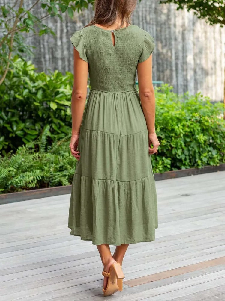 Tracy® | Refined Belly-Covering Dress