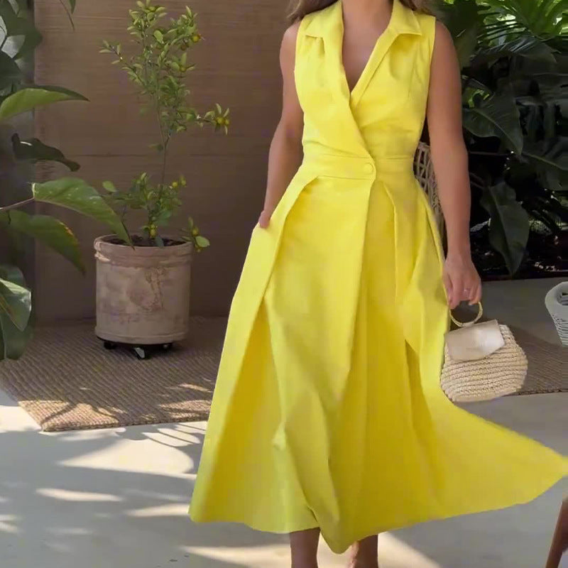 Mara® | V-Neck Midi Dress