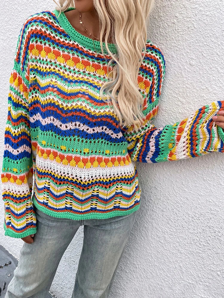 Lya | Crochet sweater for women