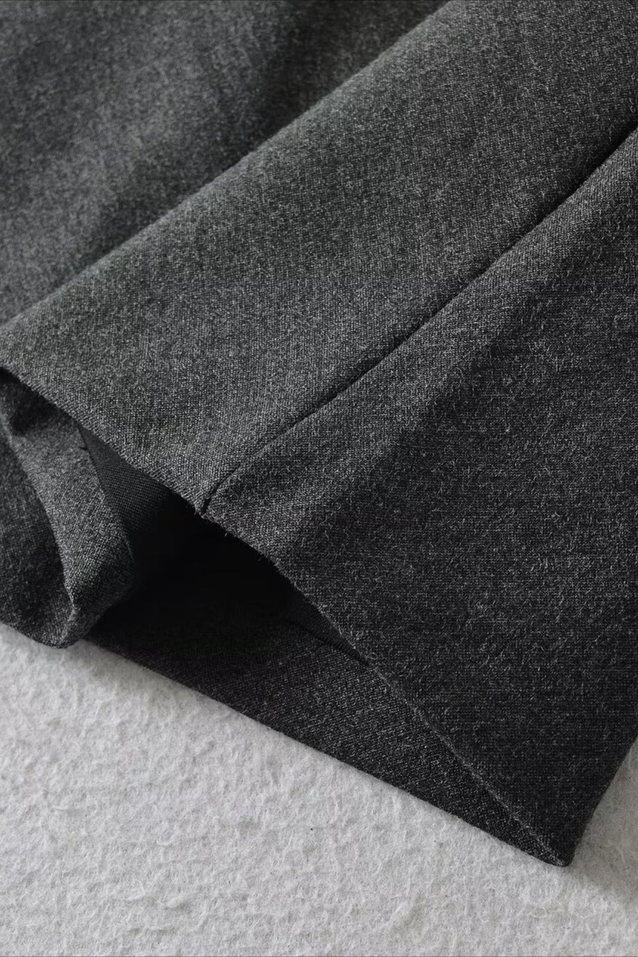 Lace Trimmed Plaid Bodycon Skirt