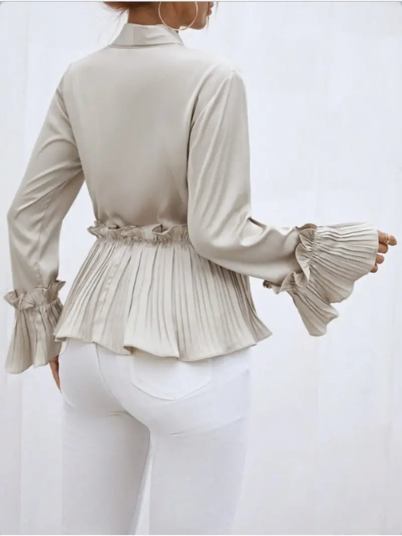 Maria® | Elegant Satin Blouse