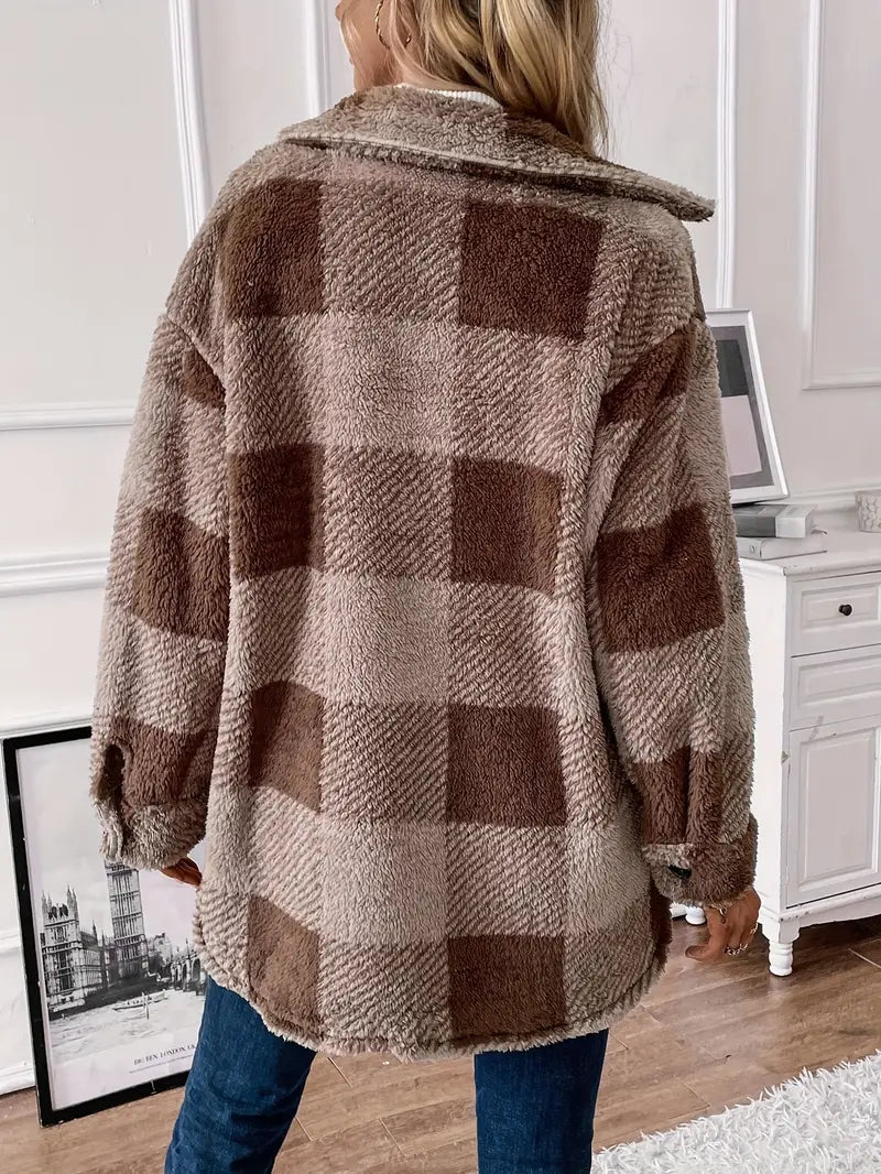 Guadalupe | Knitted plush coat