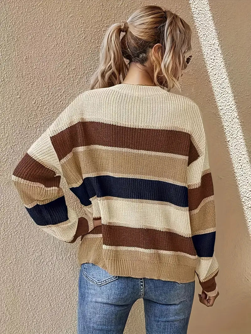 Dana | Striped knit sweater