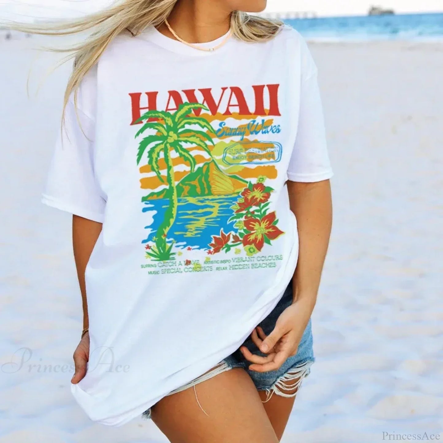 Hawaii Oversized T-shirt
