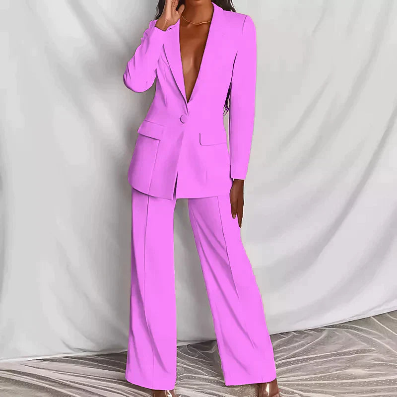 Rosa® | Elegantes Business-Set Blazer + Pant