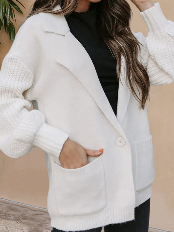 Josefa | Stylish long knitted sweater for women