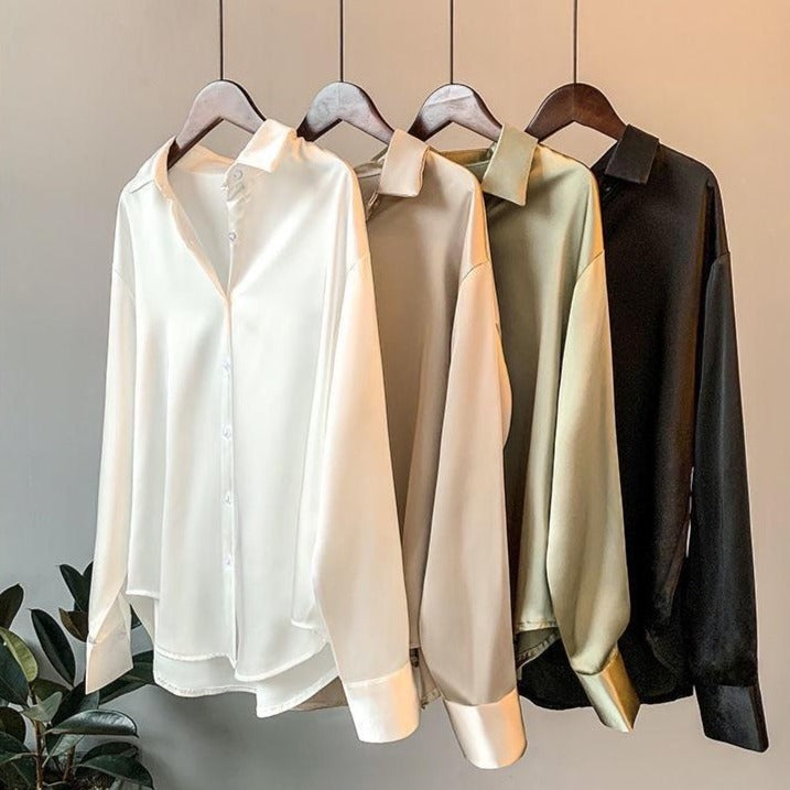 Eugenia® | Women's long-sleeved polo blouse