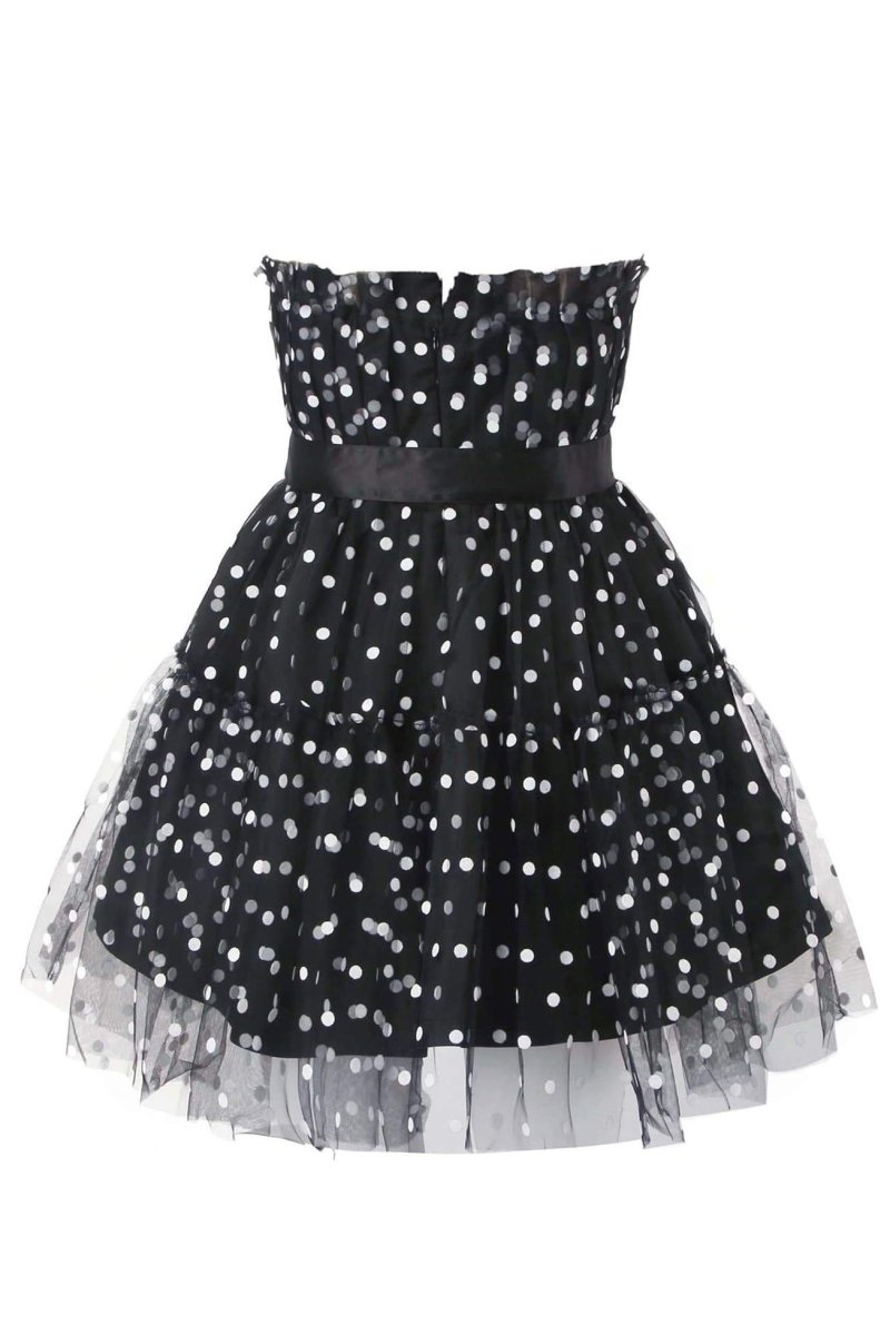 Katherine® | Polka Dot Tulle Mini Dress