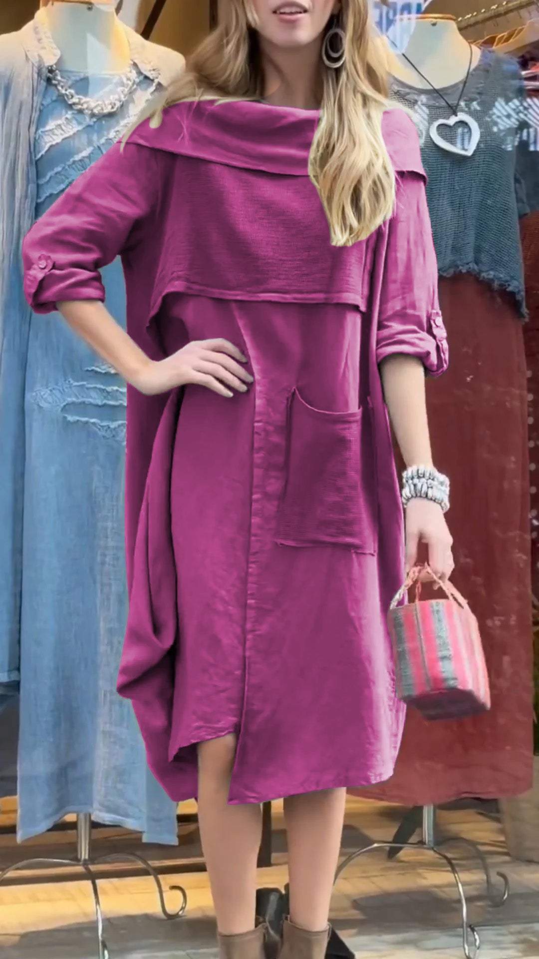 Manuela | Classic and elegant winter dress