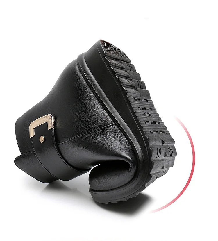 Nora | Orthopedic Wedge Ankle Boots