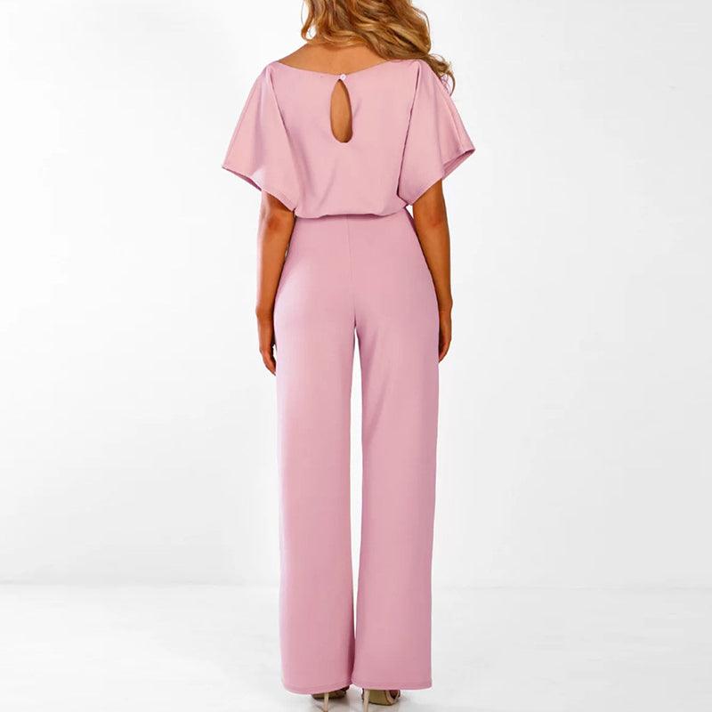 Marissa | Women's Belted Wide Leg Two-Piece Set