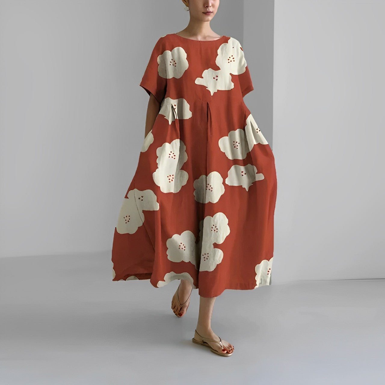 Isabelle® | Women'S Floral Boho Maxi Dress