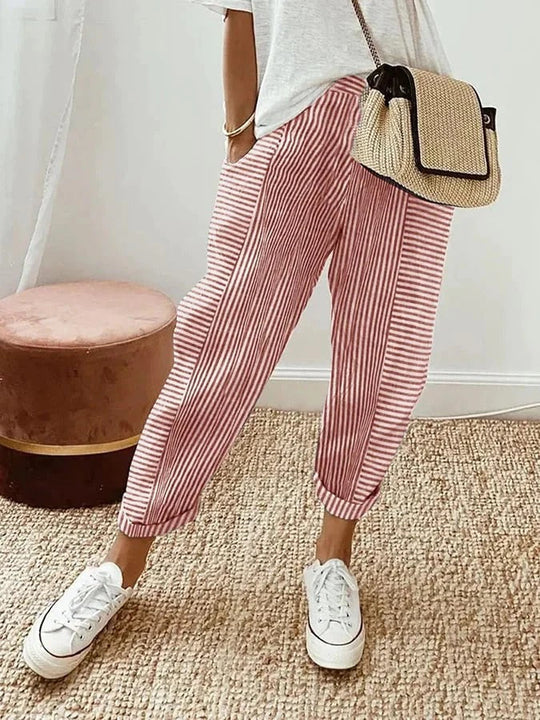 Sofia® | Striped trousers for women