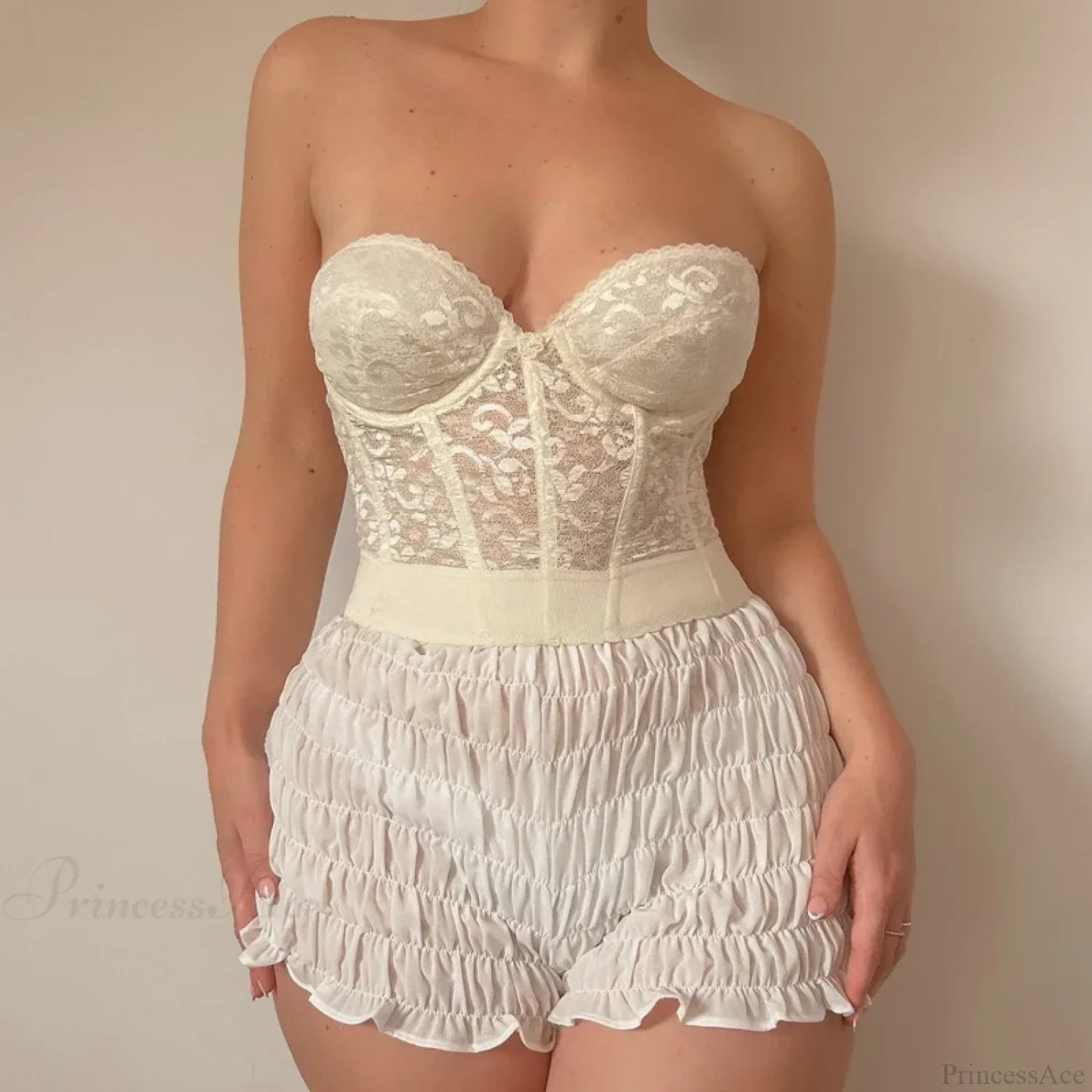 Ruched Wrap Bodycon Micro Short