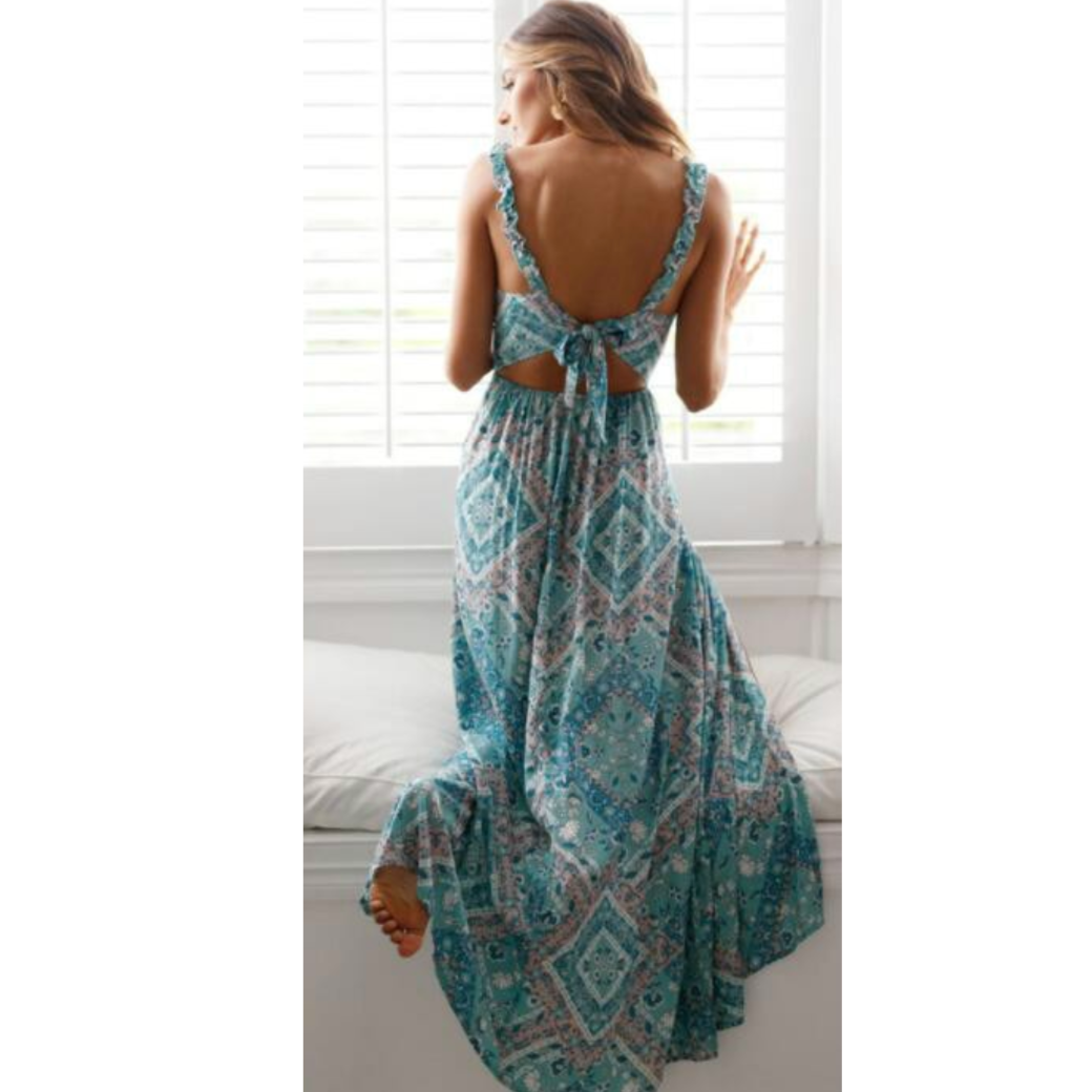 Tamara® | Maxi Dress Tied At The Back