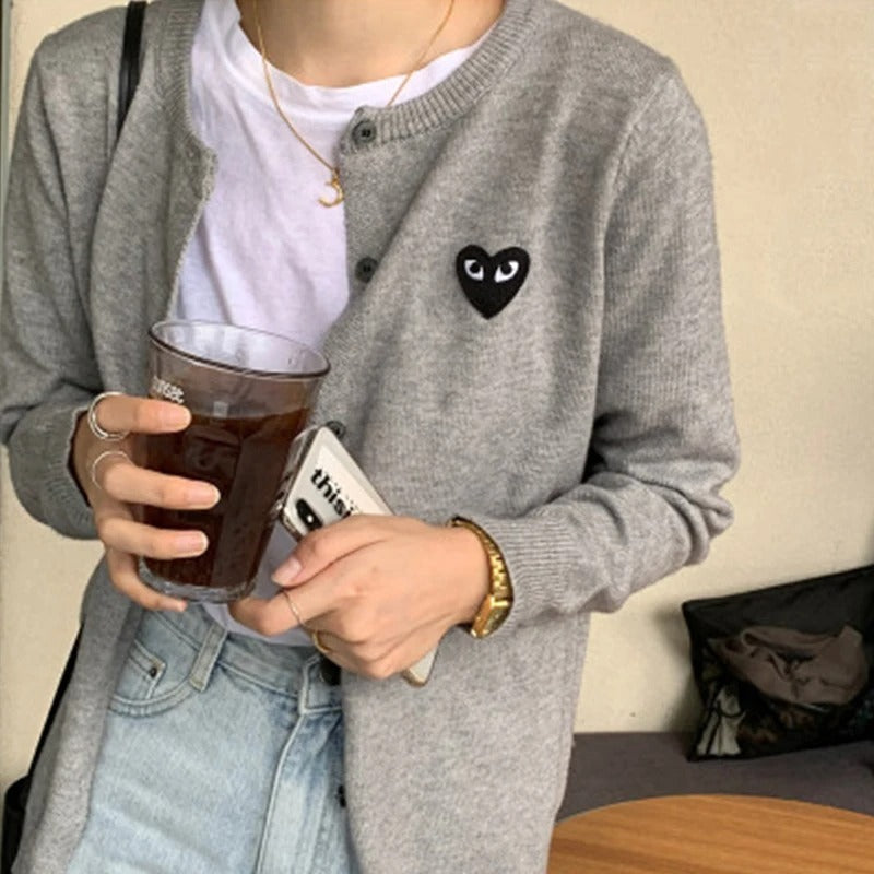 Giorgia | Long sleeve slim fit cardigan jacket for women
