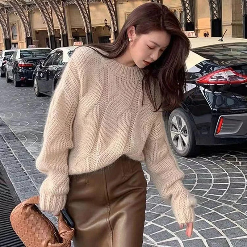 Jessa® | Oversized knit sweater for women