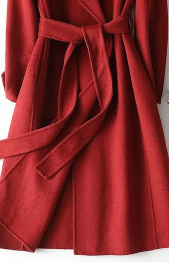 Virginia | Women's Belted Wrap Coat