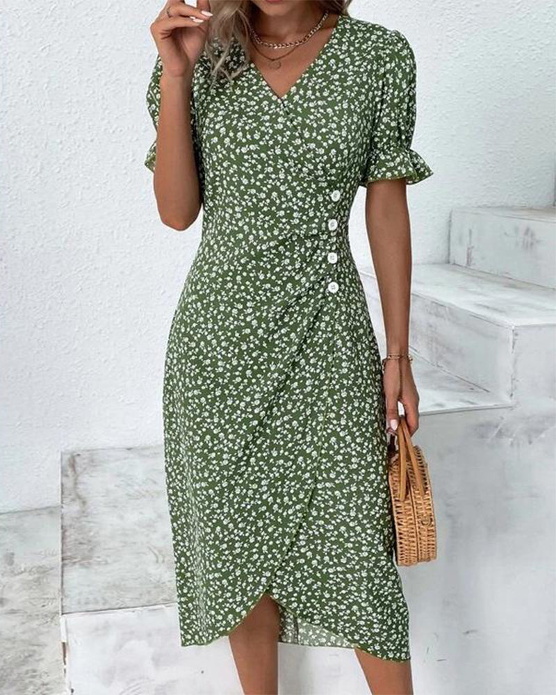 Olivia® | Women's dress with floral pattern