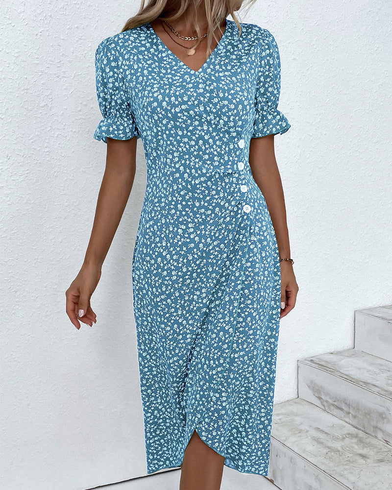 Olivia® | Women's dress with floral pattern