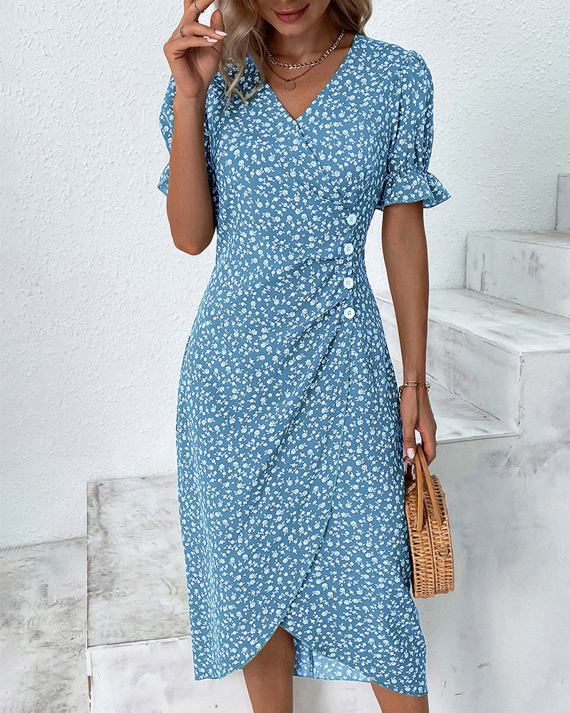 Olivia® | Women's dress with floral pattern