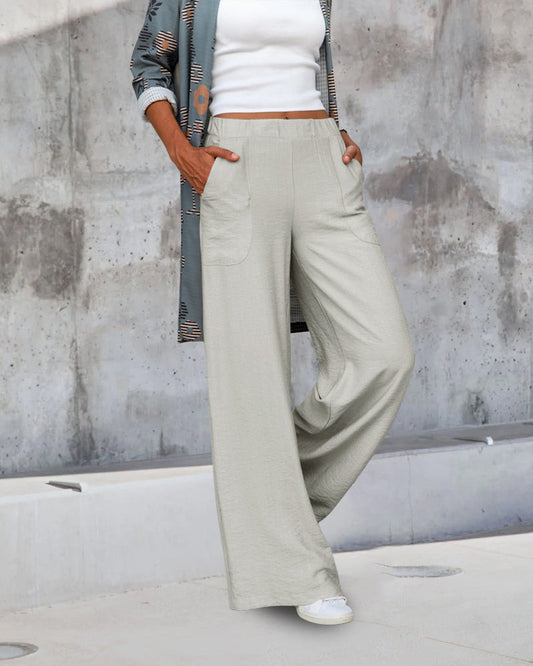 Elizabeth | Solid high waist trousers