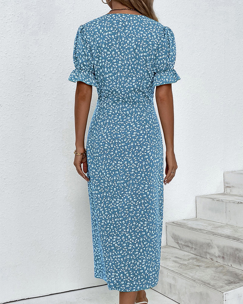 Olivia® | Women's dress with floral pattern