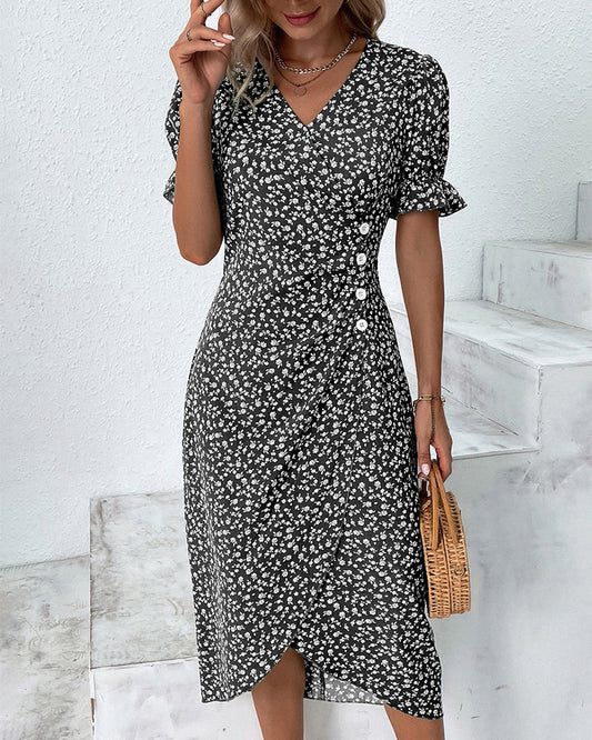 Olivia® | Women's dress with floral pattern