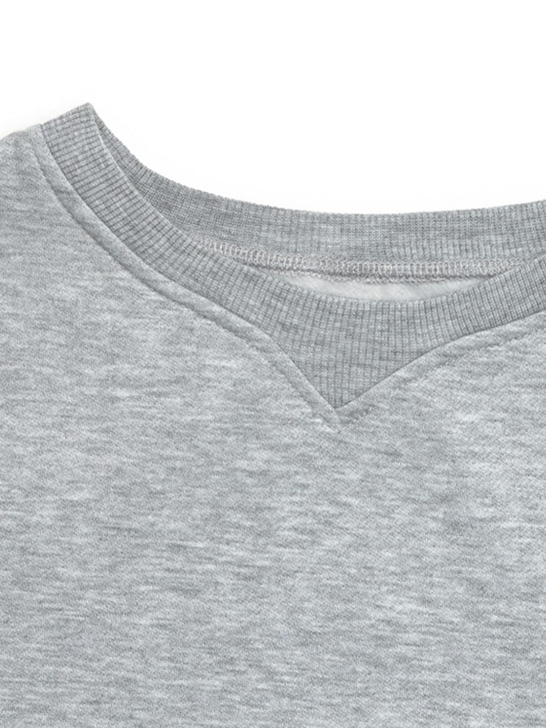 Esperanza | Perfee crew neck long sleeve sweatshirt