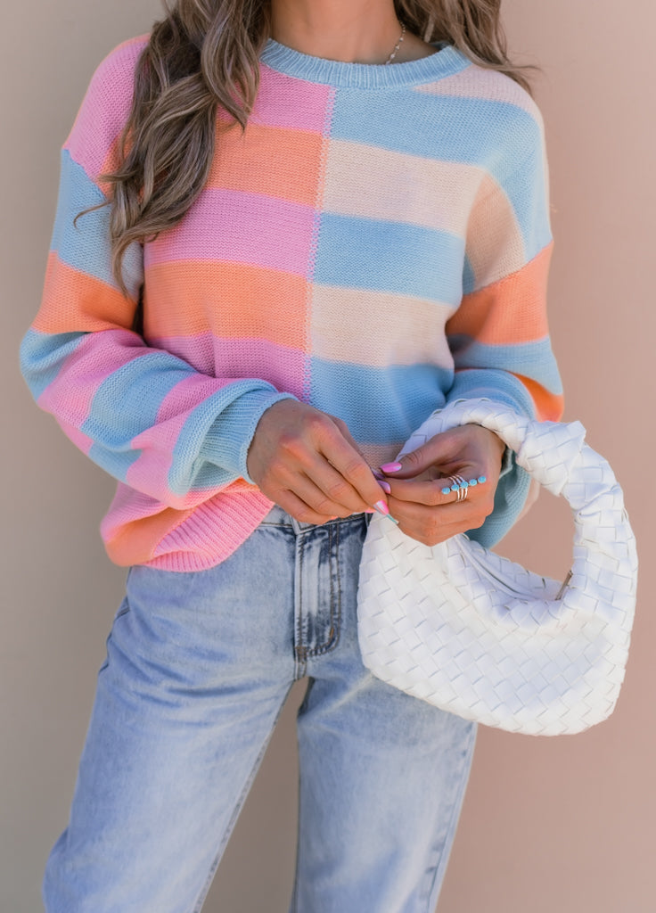 Nina® | Colorful spring sweater