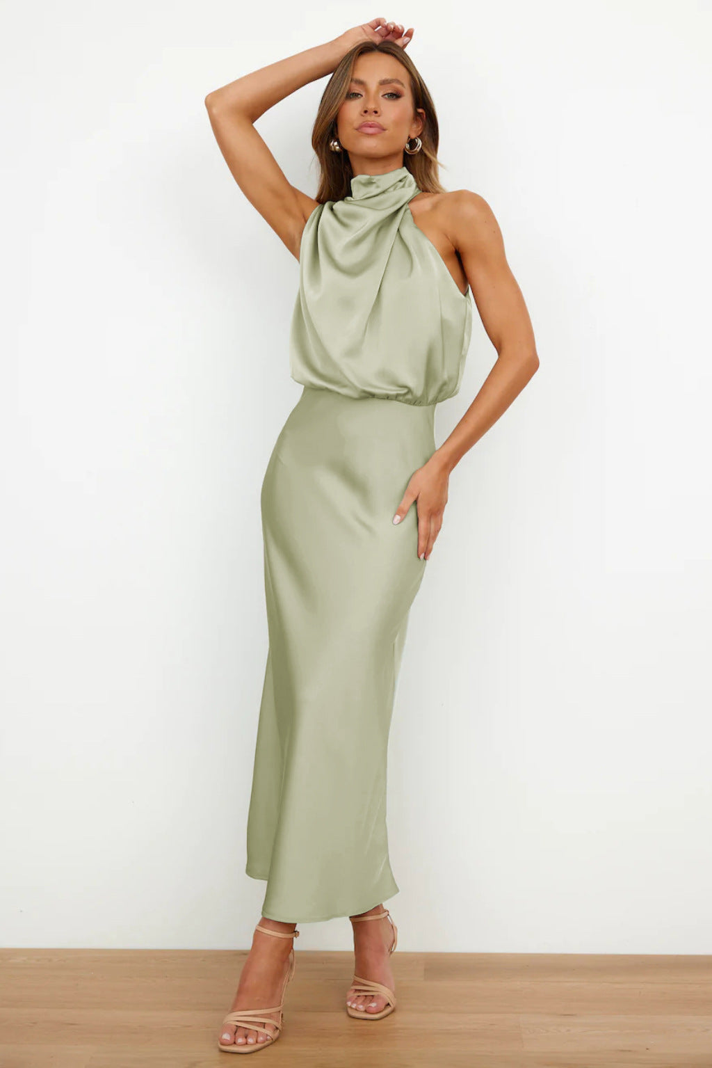 Isabella® | Maxi Dress With High Neck