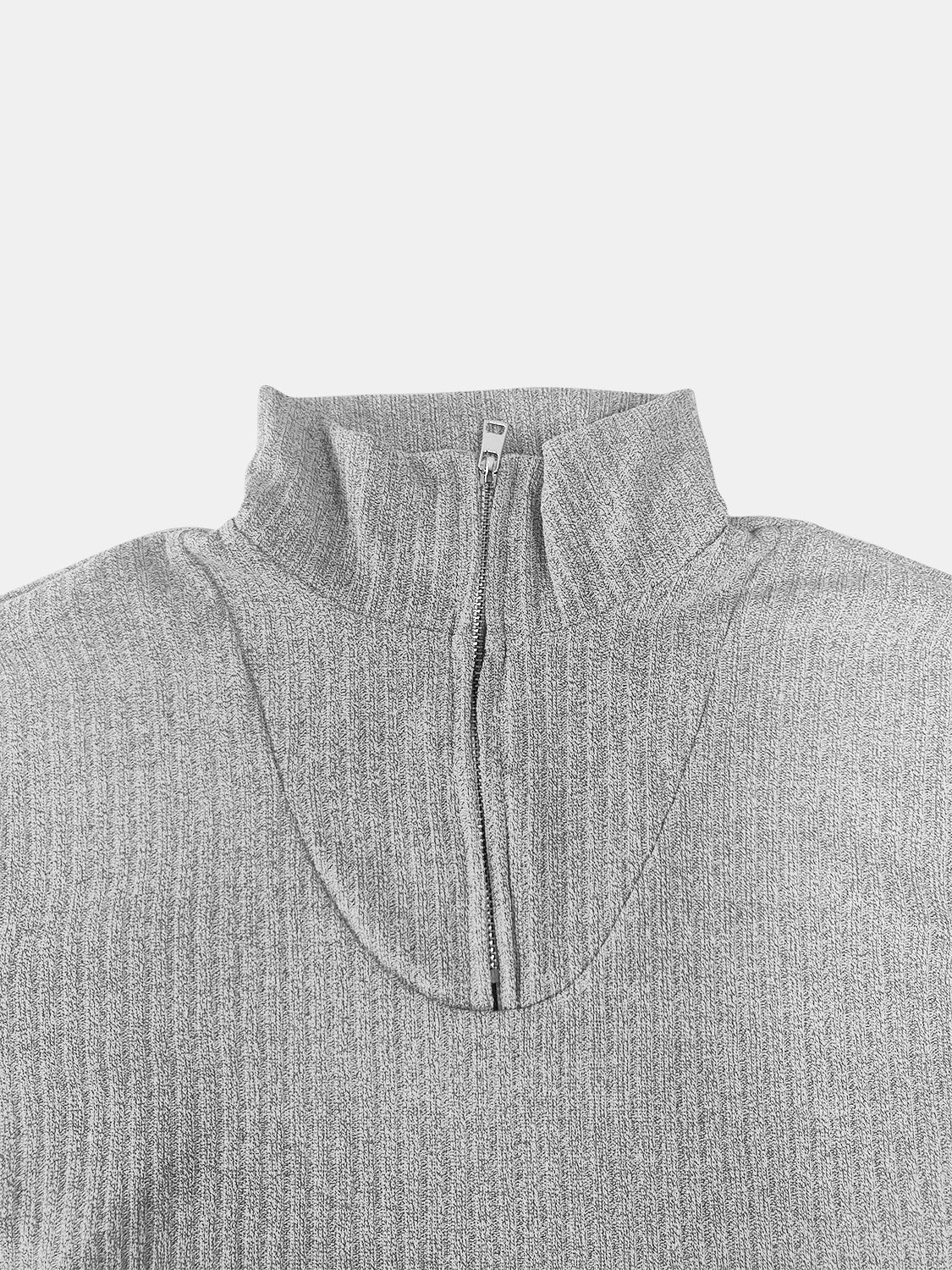Teresa | Full size quarter zip long sleeve top