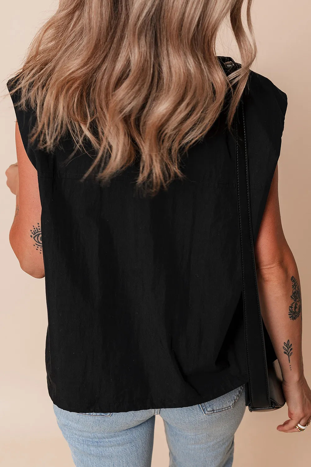 Julia | Vest coat with zip and pockets
