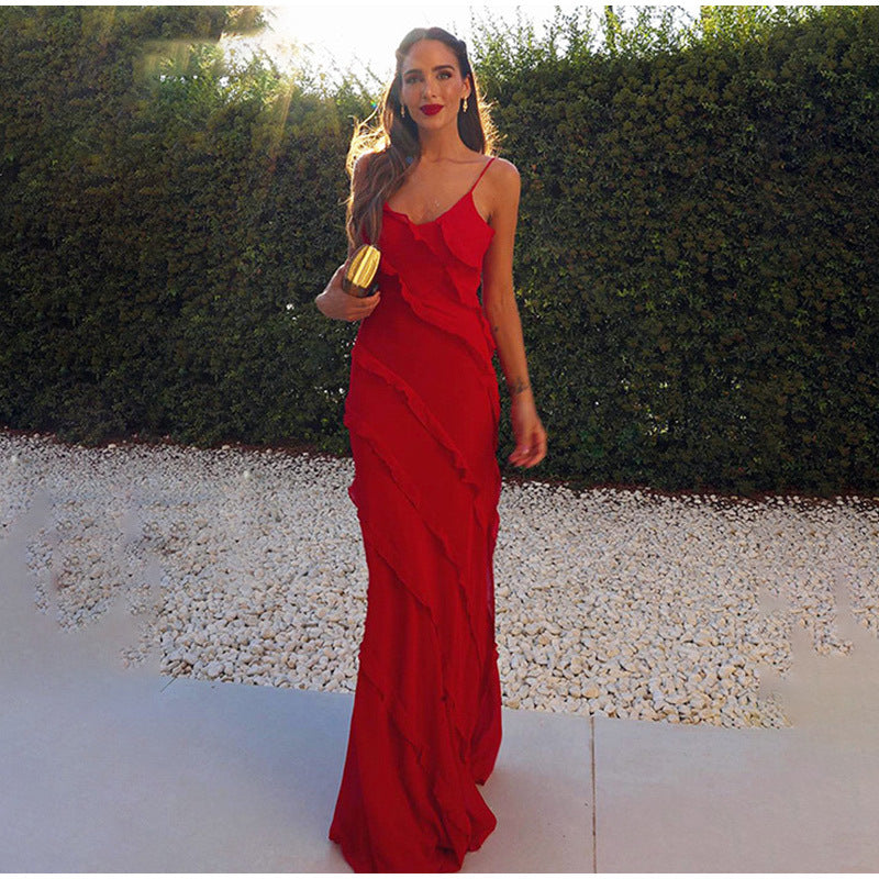 Patricia® | Elegant Long Dress With Ruffles