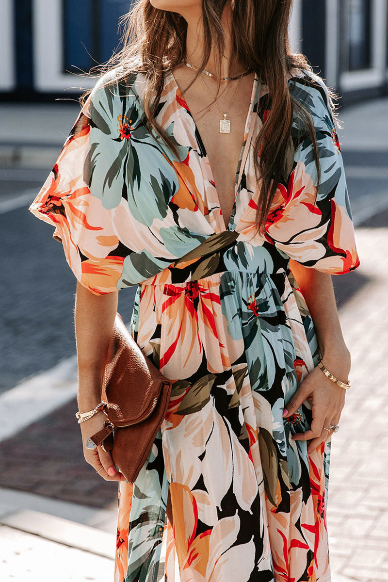 Miranda® | V-Neck Dress With Slit