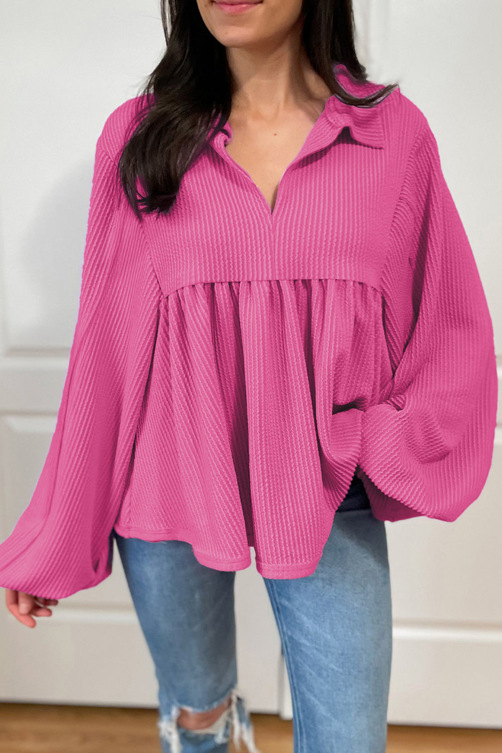 Tamara | Relaxed and timeless winter blouse