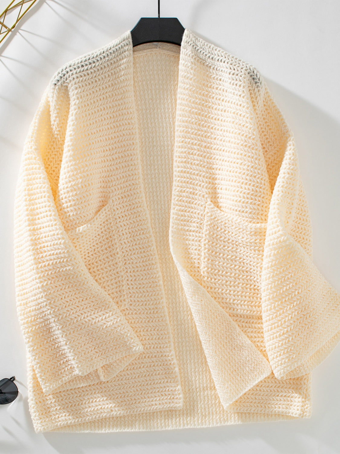 Francisca | Long sleeve open front cardigan